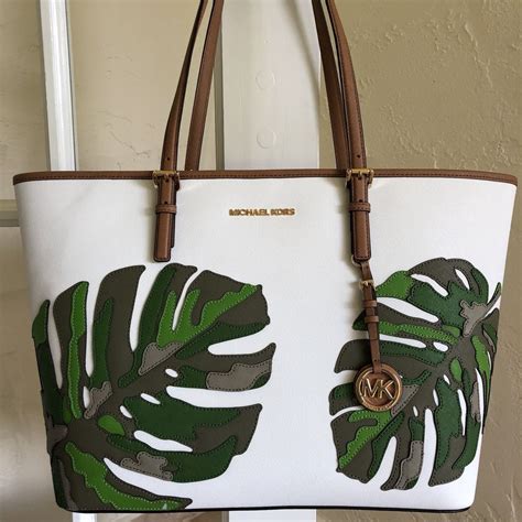 michael kors bag with leaves|micheal Kors bag women.